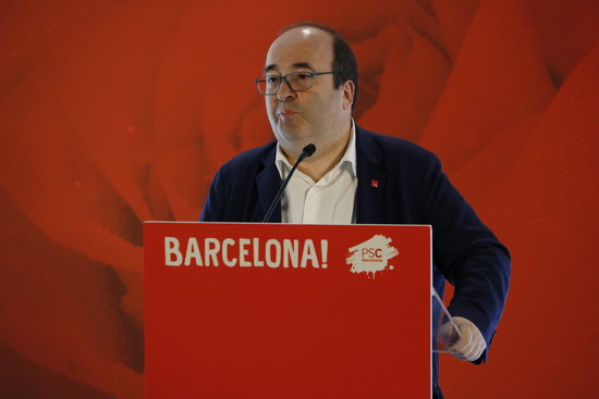 Socialist leader Miquel Iceta (by Guillem Roset)
